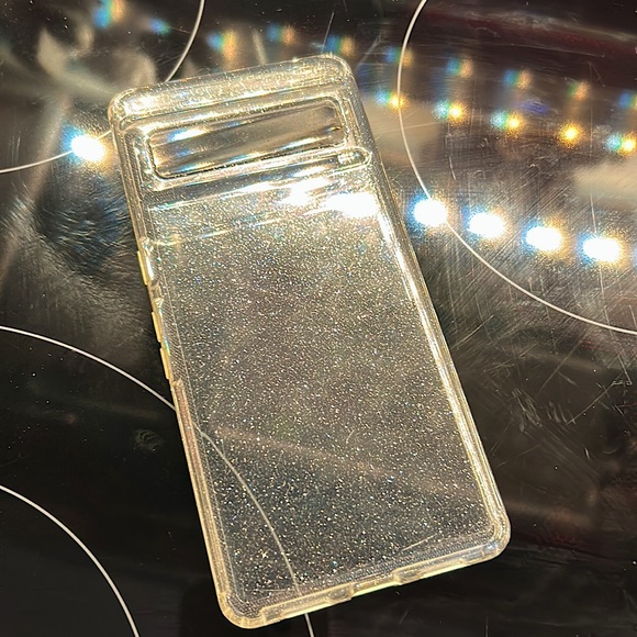 Google pixel 7 Pro Custom Casetify Impact case with bonus clear glitter case! - Picture 6 of 8
